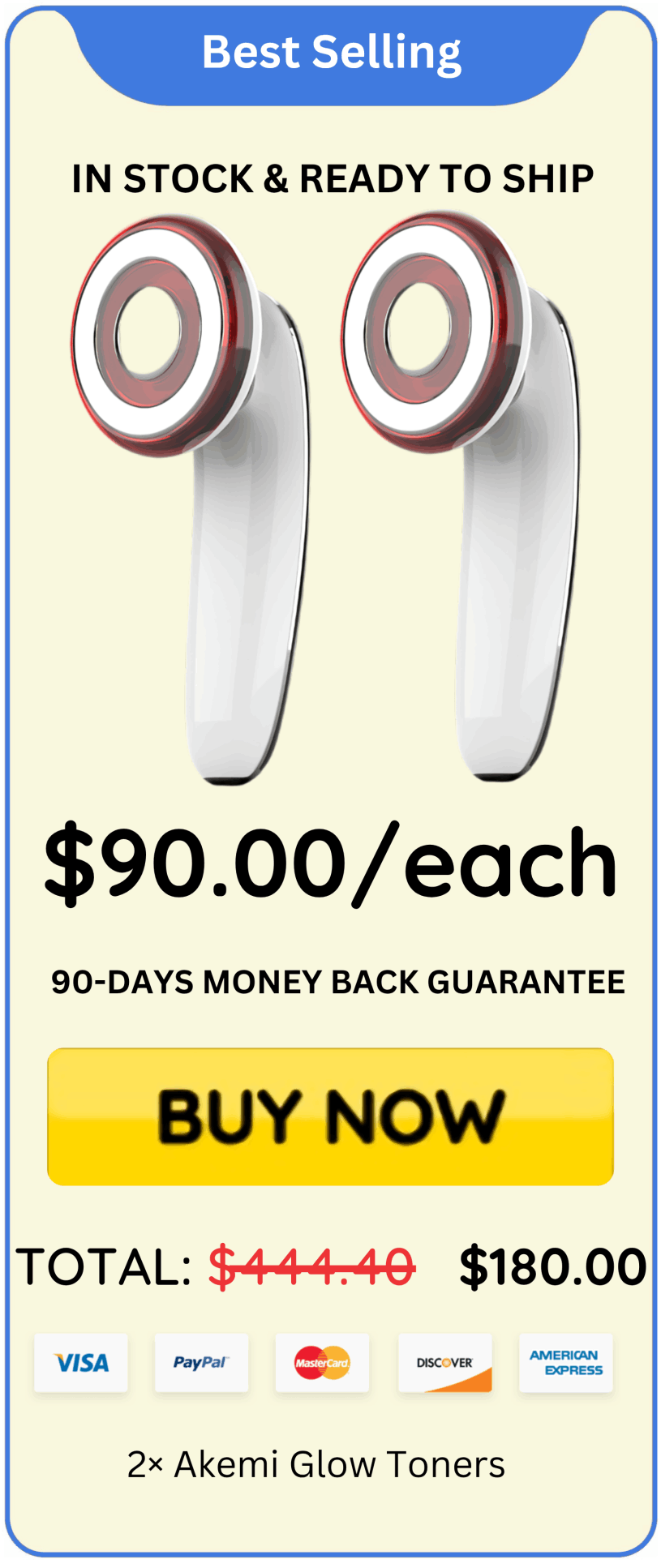 Akemi Glow Toner offer price 