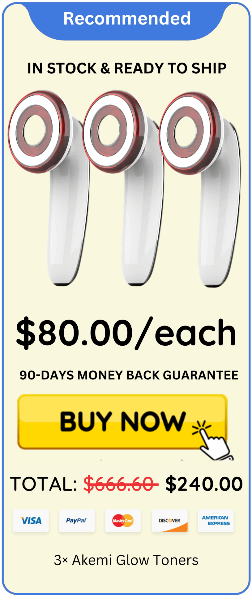 Akemi Glow Toner offer price 